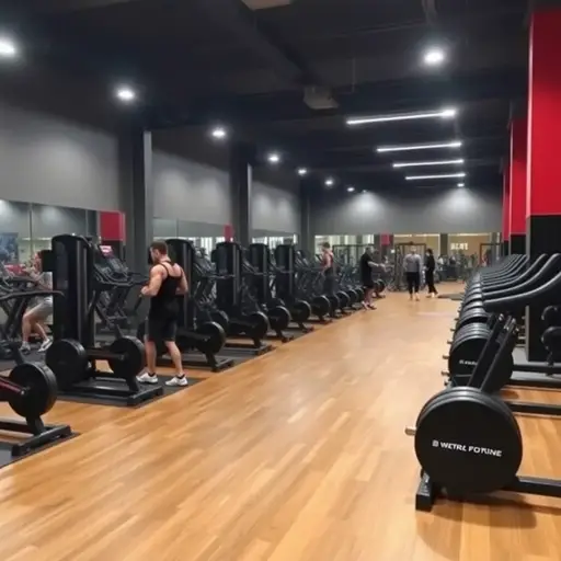 Negocio Gimnasio Red And Black